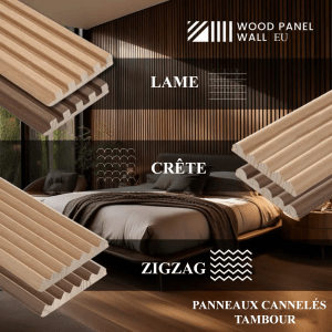 Échantillons de Panneaux en Bois Tambour Solide